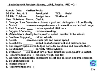 Modified COTS automotive engine & road drive;
