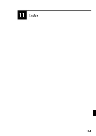 11 Index 
11-1 
 