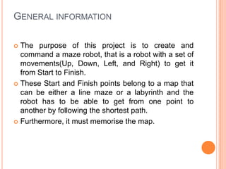 Maze robot | PPTX