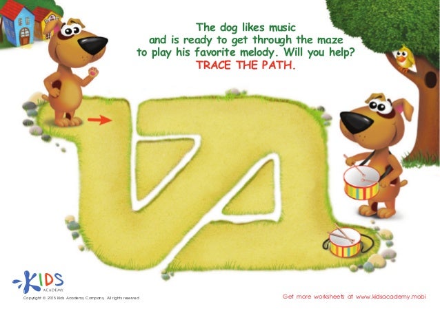 Mazes for kids - free printable worksheets for Preschool and Kinderga…