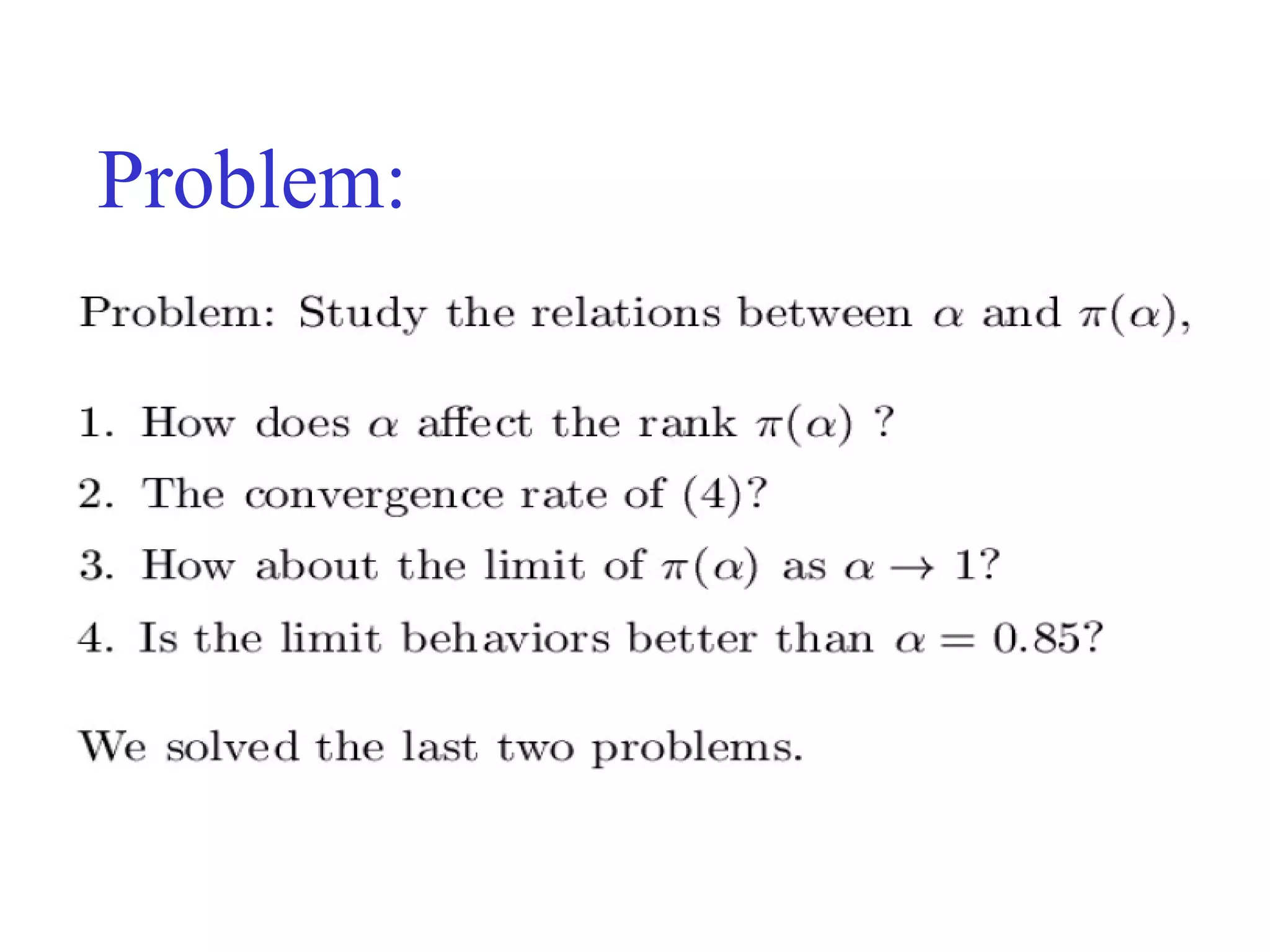 Problem: 