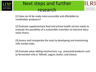 Ex-ante impact assessment in improving the dairy value chain in Tanzania: A system dynamics approach