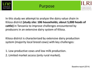 Ex-ante impact assessment in improving the dairy value chain in Tanzania: A system dynamics approach