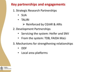 Maziwa Zaidi overview and update: Tanzania smallholder dairy value chain development program