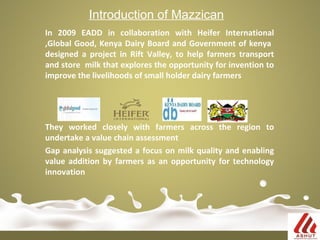 Demonstrating the Mazzican  