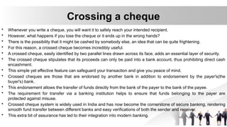 Parallel Cheque MB-103-NIA-1881.pptx. Negotiable instrument act | PPTX