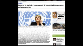 El Regreso de Michelle Bachelet 2022
