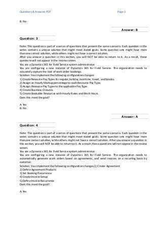 MB-240 Exam