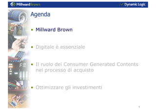 L’influenza dei Consumer Generated Media