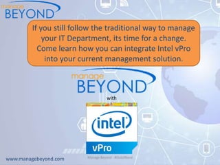 Out of Band Management Basics with Intel vPro | PPTX