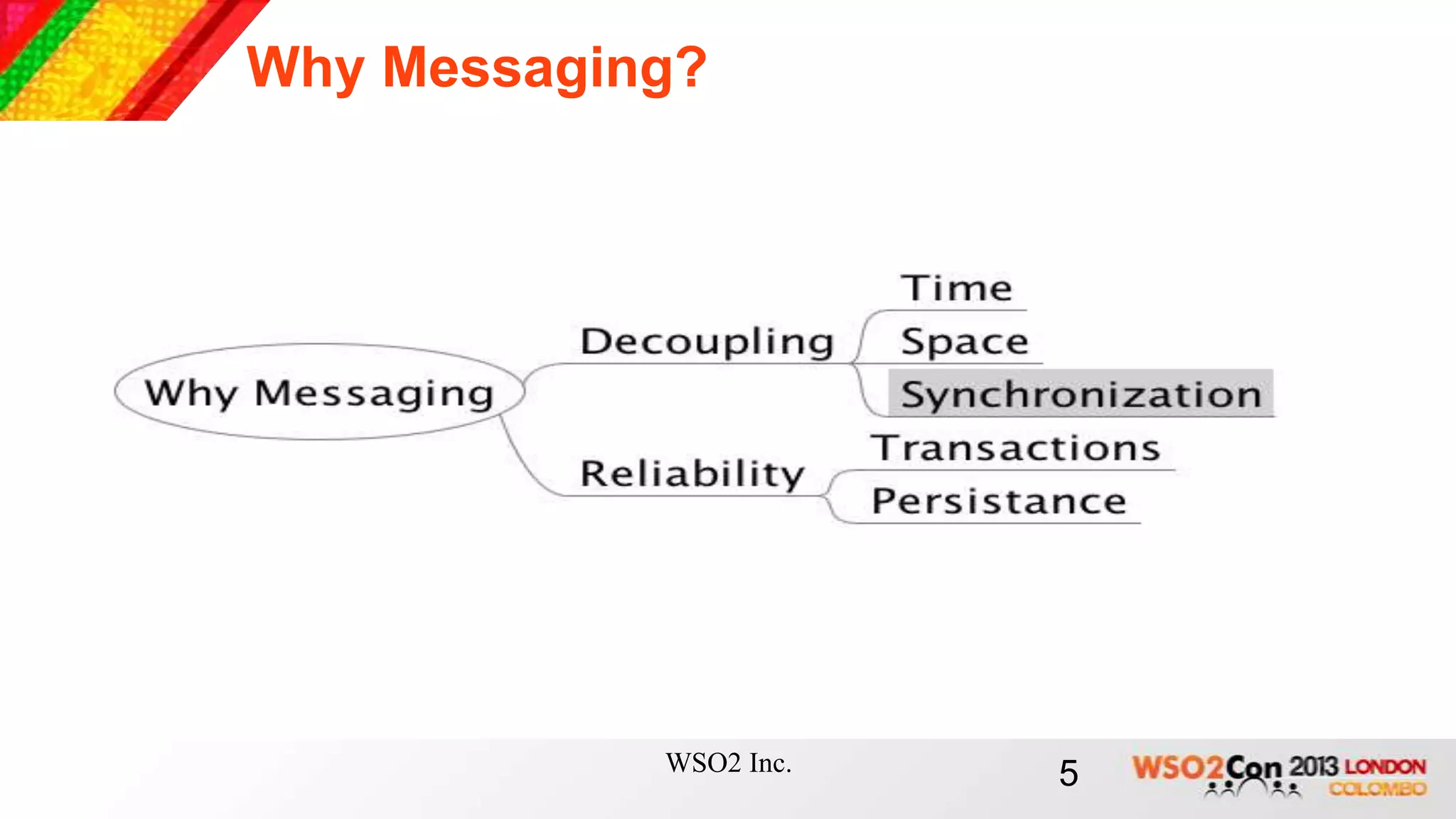 Why Messaging?




            WSO2 Inc.   5
 