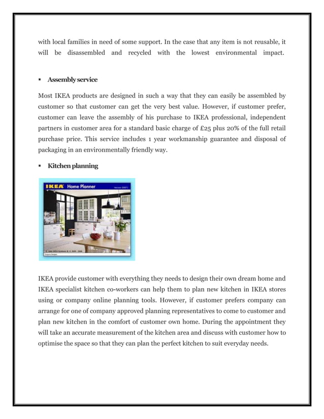 Comparison of Marketing Mix of IKEA in Four Countries