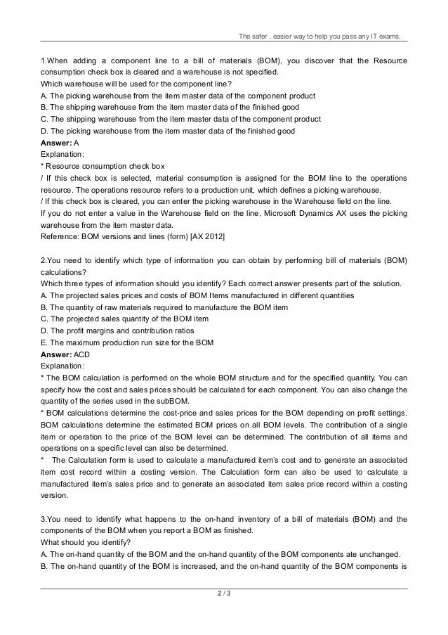 Study Material T & L