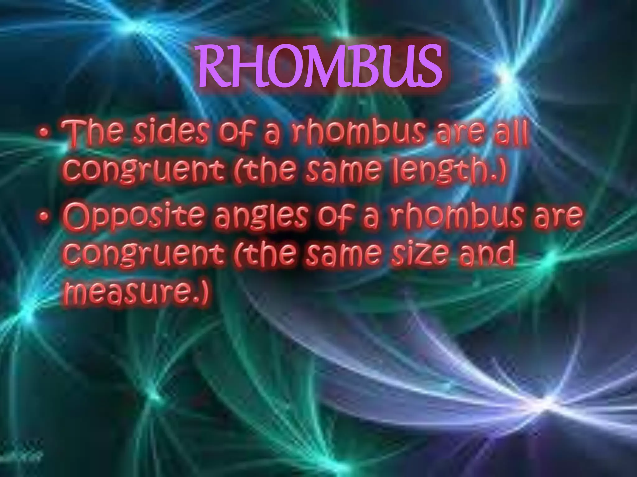 RHOMBUS
 