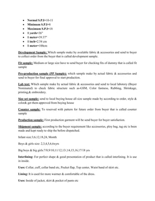 Proper Merchandising & Quality Management System in RMG Sector. | PDF