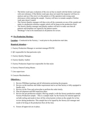 Proper Merchandising & Quality Management System in RMG Sector. | PDF