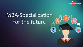 MBA-Specialization
for the future
 