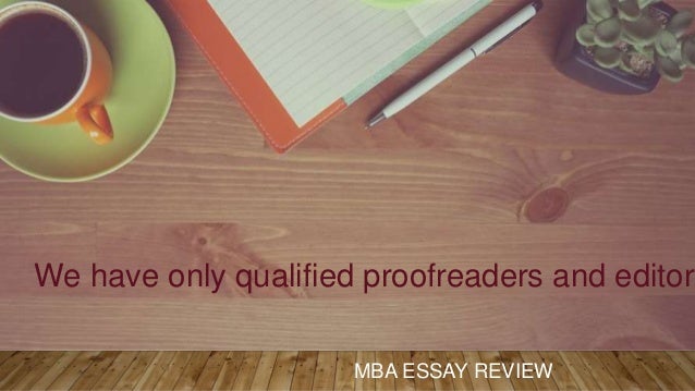 Good mba essays
