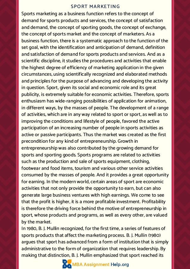 Mba marketing courses picture