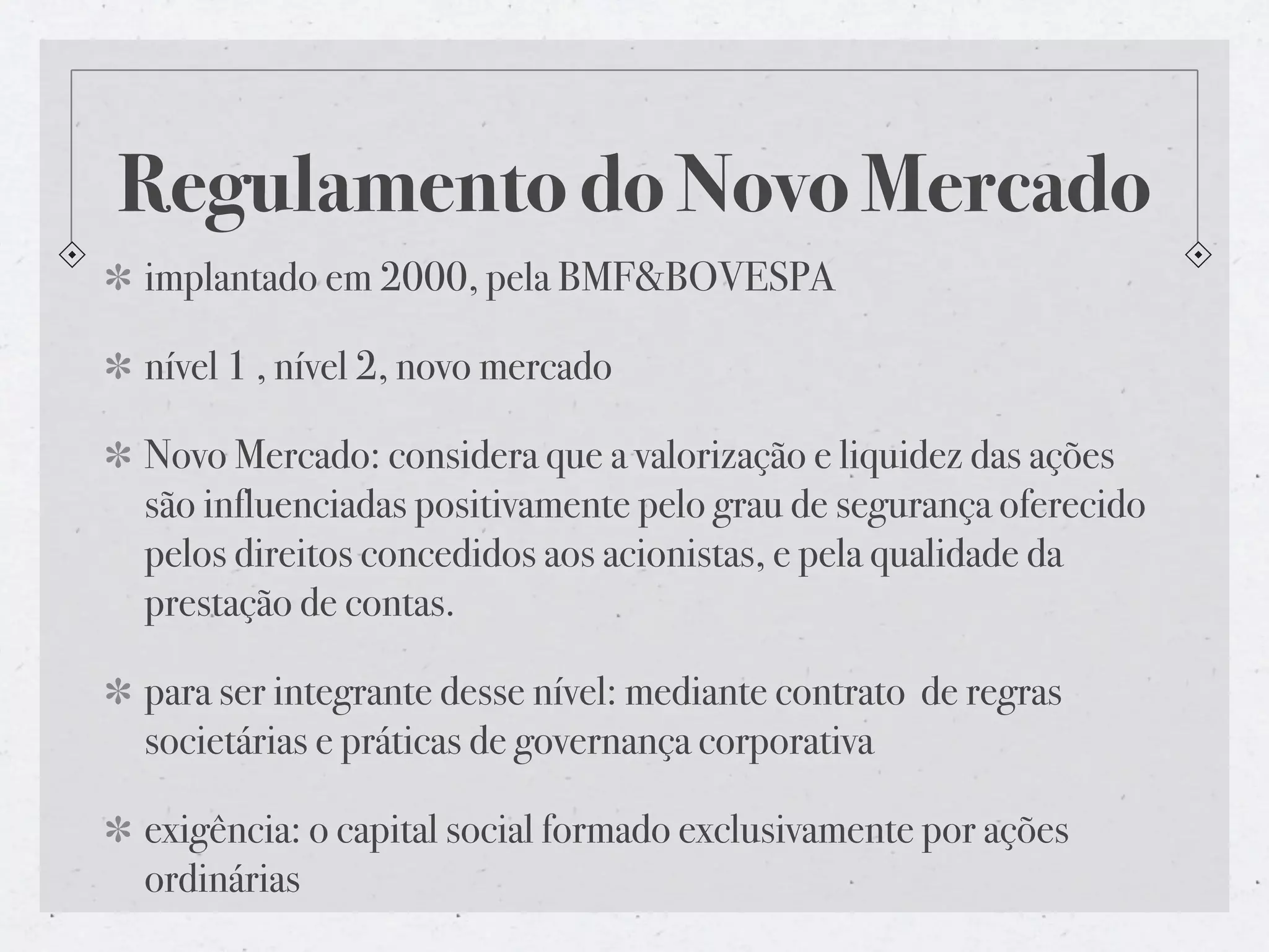 Governança Corporaiva no cenário global organizacional