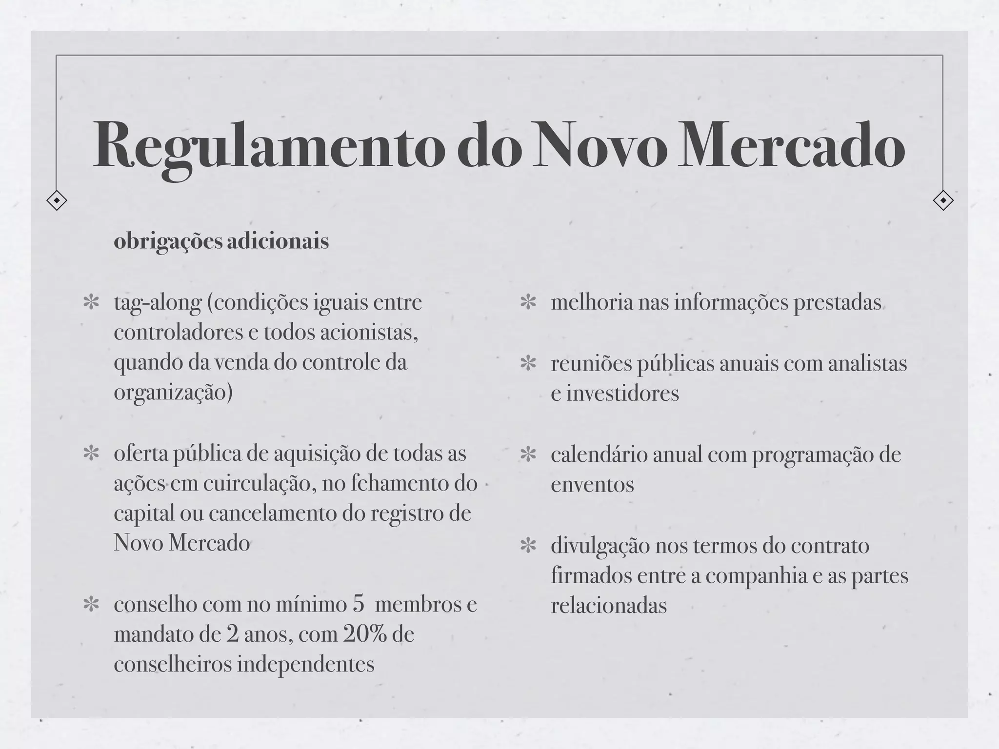 Governança Corporaiva no cenário global organizacional