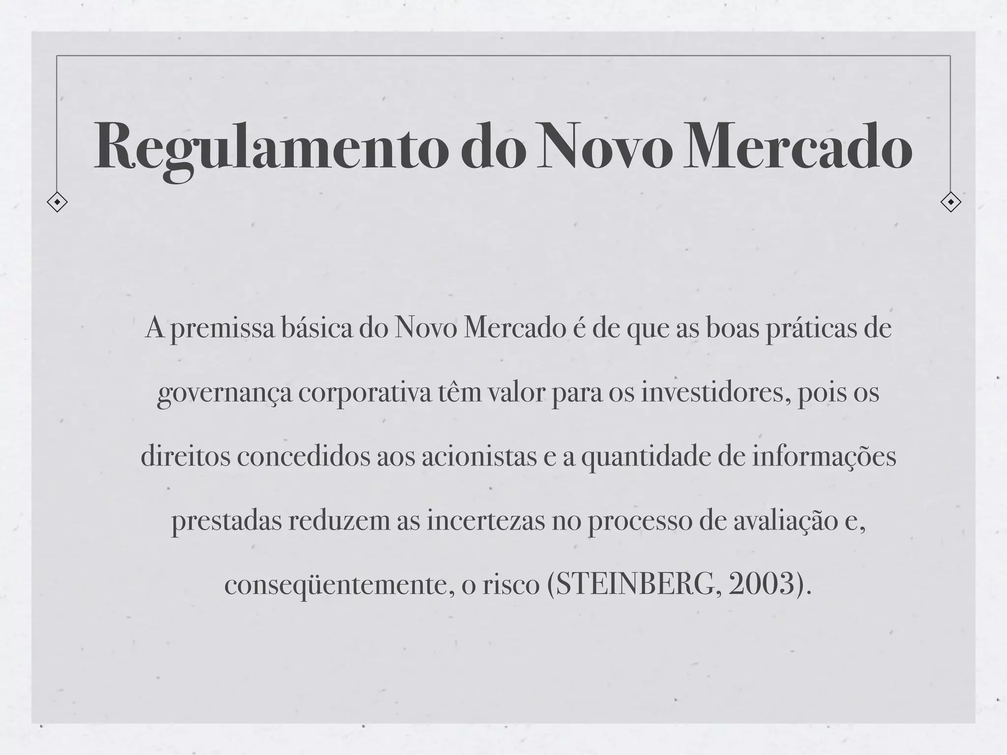 Governança Corporaiva no cenário global organizacional