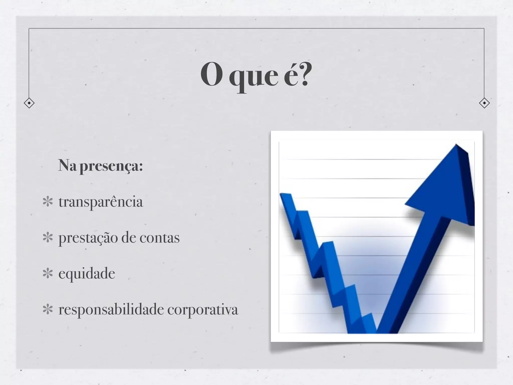Governança Corporaiva no cenário global organizacional