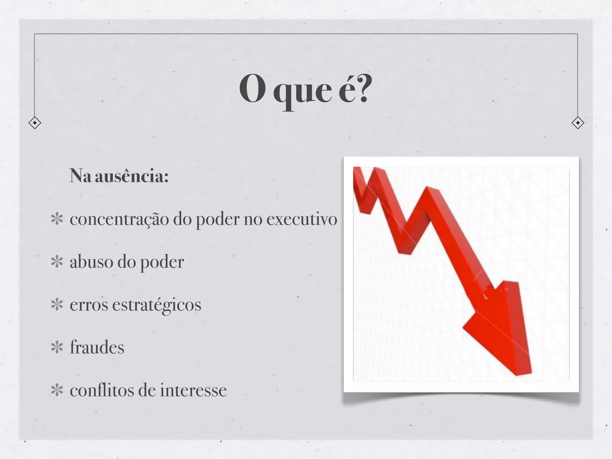 Governança Corporaiva no cenário global organizacional