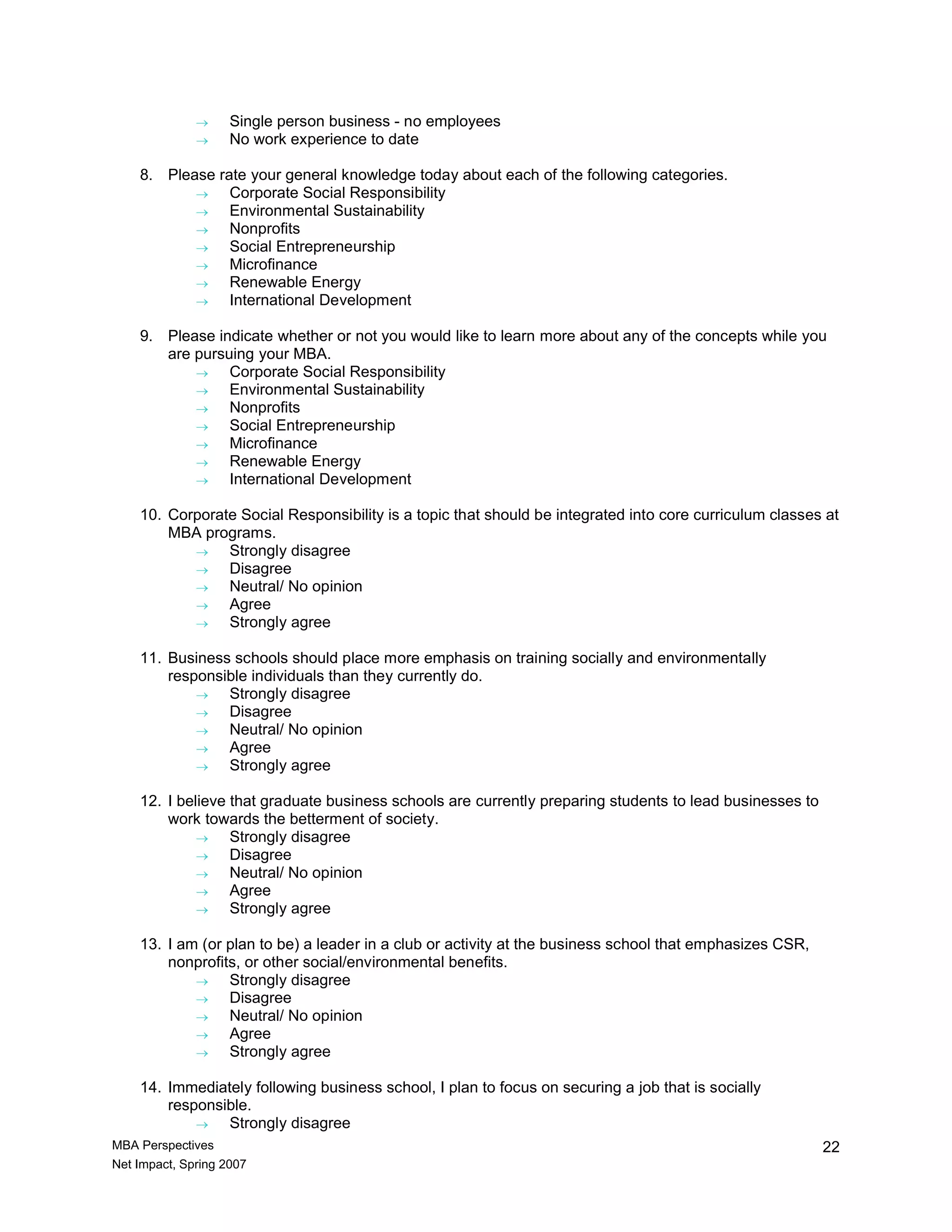 Mba New Leaders New Perspectives