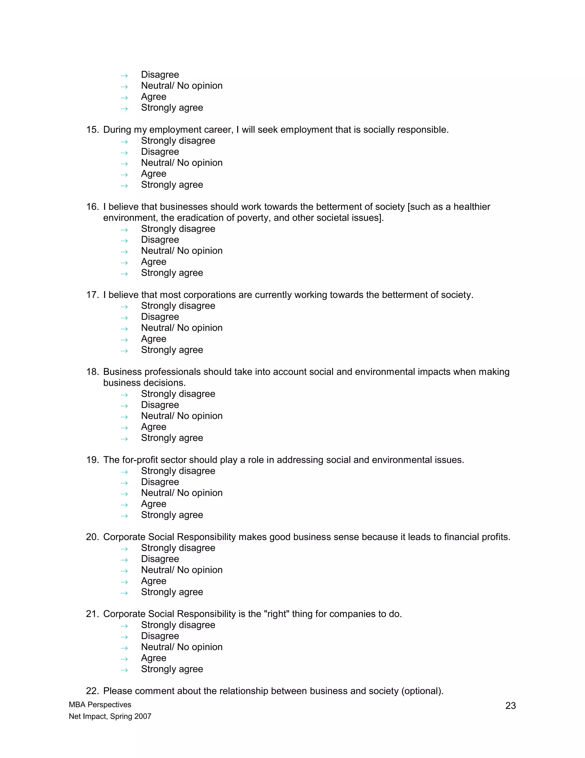 Mba New Leaders New Perspectives