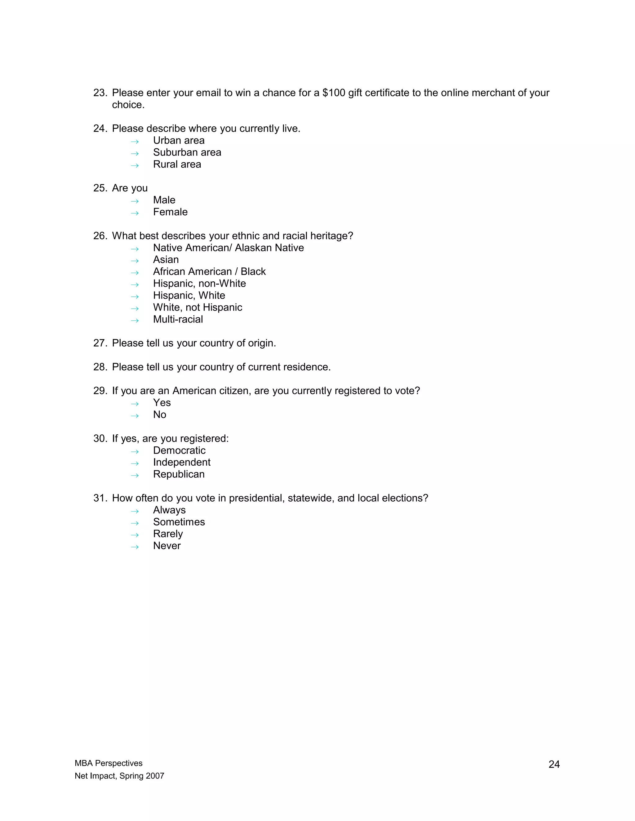 Mba New Leaders New Perspectives
