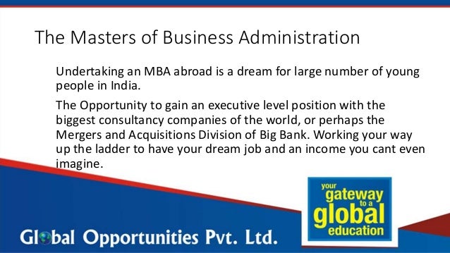 jobs you can get with a masters in business administration