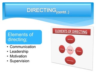 Dynamics/Functions of management | PPTX