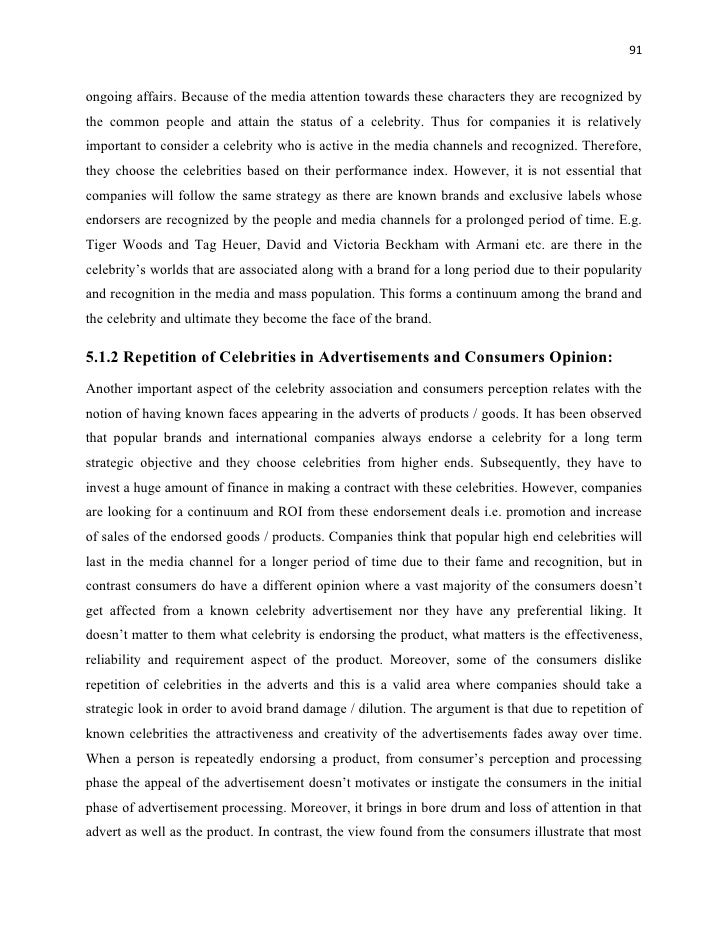 Celebrity endorsement in advertising picture