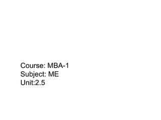 Compensating Wage Differentials
Course: MBA-1
Subject: ME
Unit:2.5
1
 