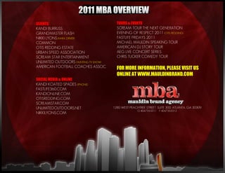 Mauldin Brand Agency 2011