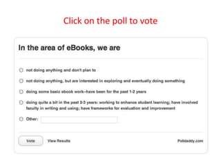 Click on the poll to vote