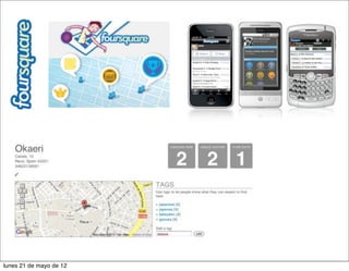 lunes 21 de mayo de 12
 