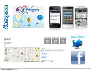 lunes 21 de mayo de 12
 