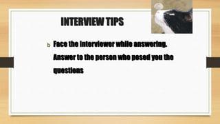 Most Common Job Interview
Mistakes
• Incorrect attire:
• Unprepared answers:
• Unprepared questions:
• Forgetting to do yo...