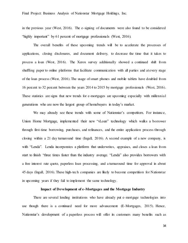 mba 515 final project final nationstar mortgage rate sheet