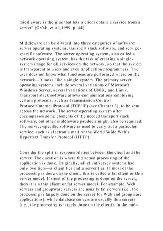 MBA 5401, Management Information Systems 1 Course Le.docx