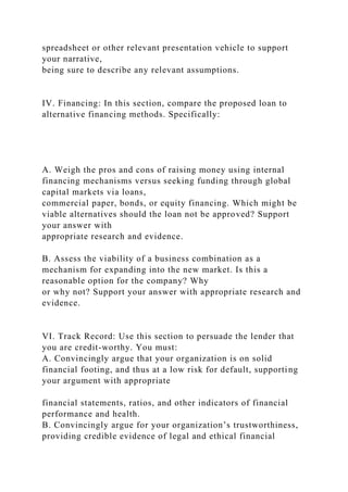 MBA 640 Final Project Milestone Three Guidelines and Rubric .docx