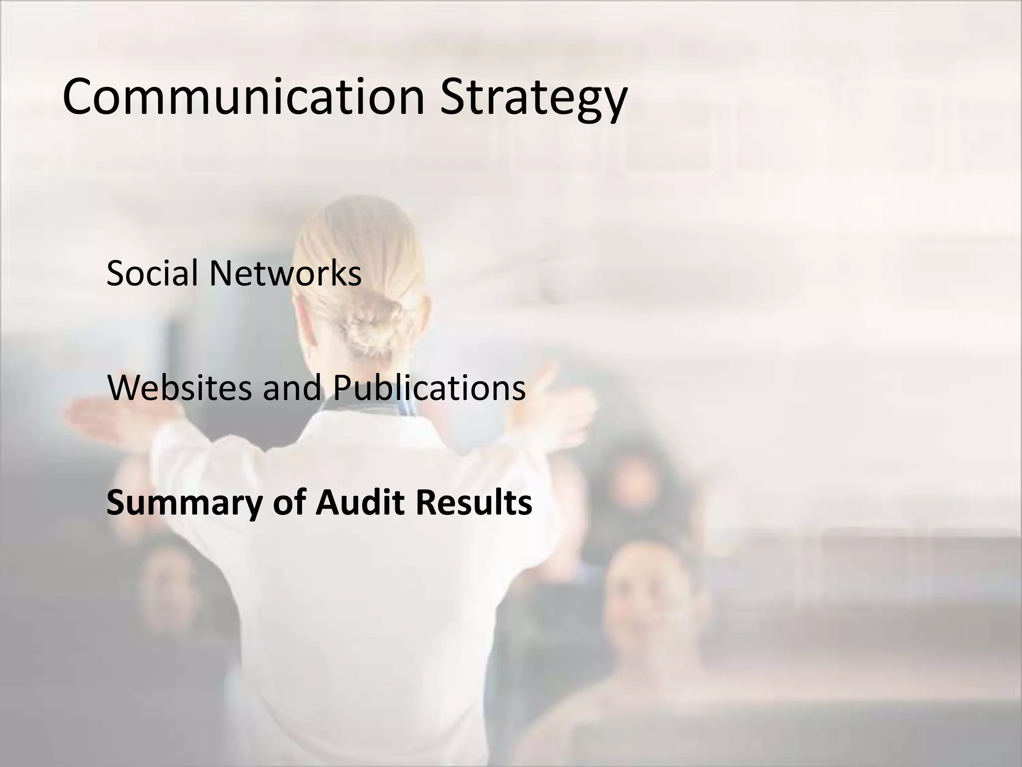 Delta Communication Audit Pptx