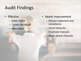 Delta Communication Audit | PPTX