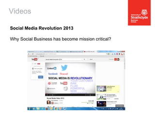 Videos
Social Media Revolution 2013
Why Social Business has become mission critical?

 