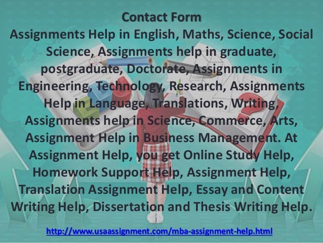 Mba homework help thesis