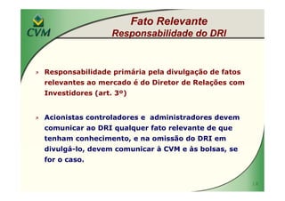 MBA IBRI Fipecafi Eli Loria CVM