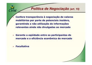 MBA IBRI Fipecafi Eli Loria CVM