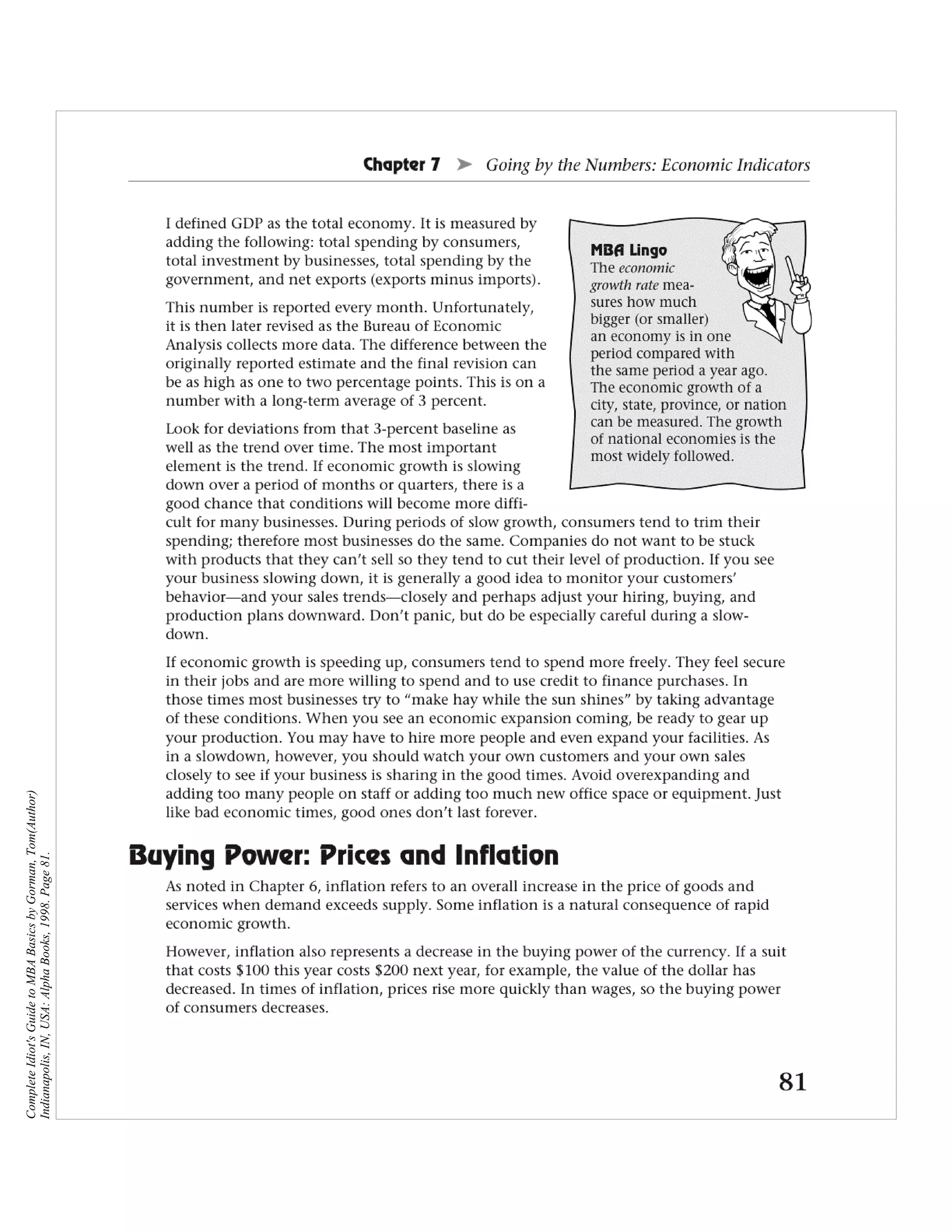 Complete Idiot's Guide to MBA Basics by Gorman, Tom(Author)
Indianapolis, IN, USA: Alpha Books, 1998. Page 81.
 
